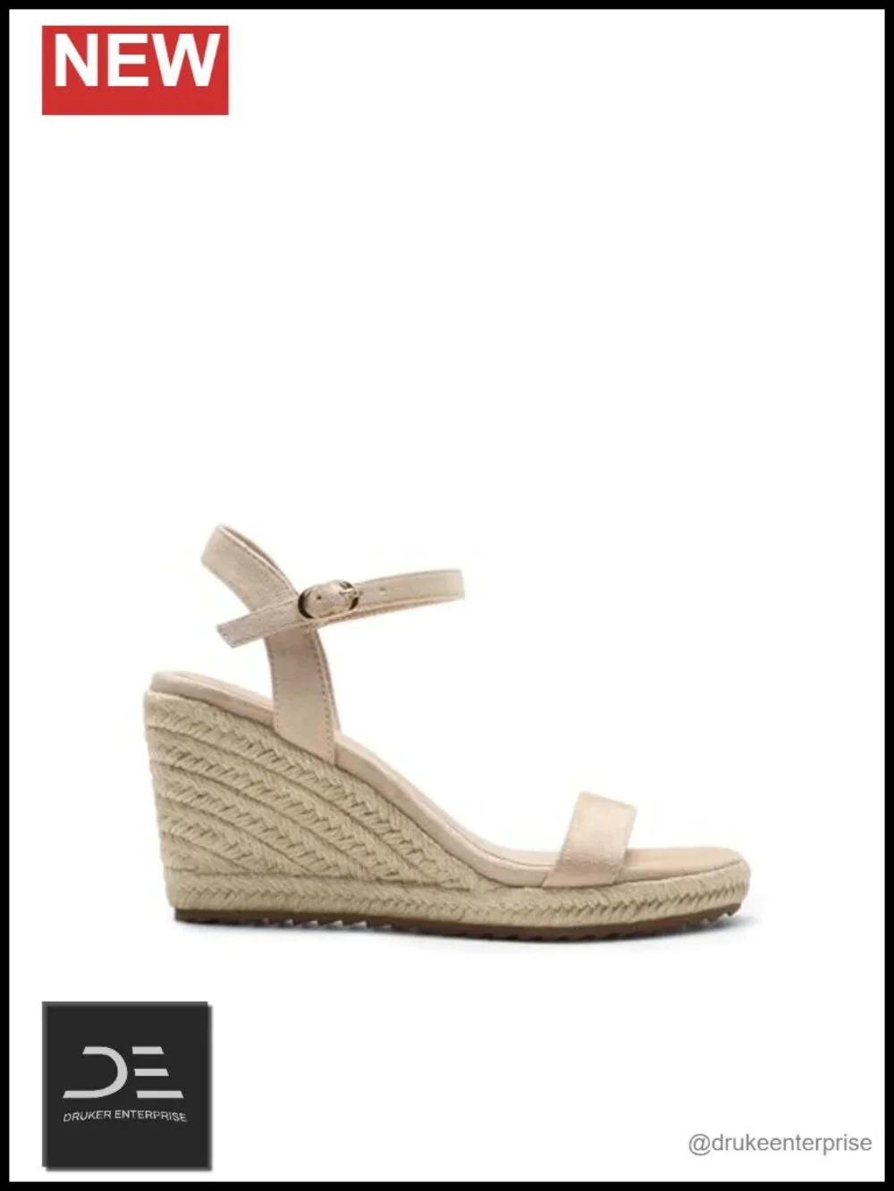 Espadrilles Wedge Sandals Women Open Toe Dressy Sandals Ankle Strap Cushioned